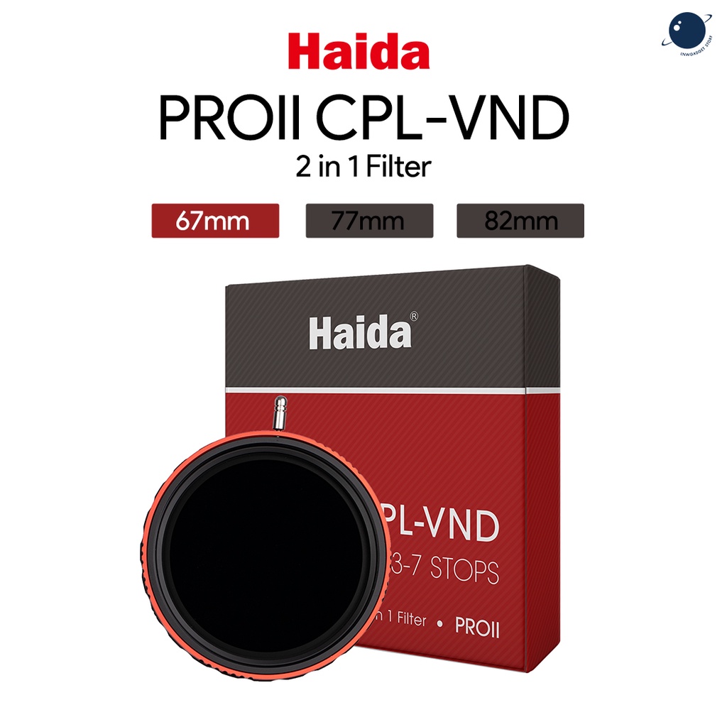 Haida PROII CPL-VND 2 in 1 Filter 67mm ประกันศูนย์ไทย | Shopee Thailand