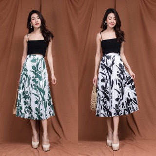 Forrest Pleat Skirt