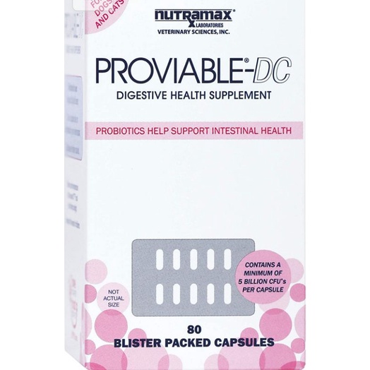 แบ่งขาย-nutramax-proviable-dc-synbiotic-แมว-synbioticสุนัข-จุลินทรีย์แมว-จุลินทรีย์สุนัข-แมวท้องเสีย-สุนัขท้องเสีย