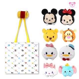 DISNEY กระเป๋า ECO BAG TSUM TSUM มิกกี้ มินนี่ โดนัล เดซี่ พูห์ ทิกเกอร์ ดัมโบ้ แมวมารี (สินค้าลิขสิทธิ์แท้ )