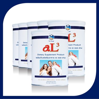 (มีแถม)Colostrum Alpha Lipid AL3 Lifeline Powder นิวอิมเมจ น้ำนมเหลือง เพิ่มความสูงชนิดผง 450 กรัม 6 กระปุก ฟรี1 กระปุก