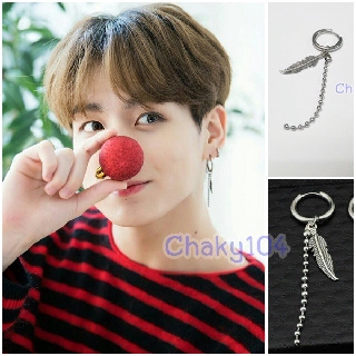 พร้อมส่ง! ต่างหู แบบ จงกุก BTS (1 ข้างนะคะ) *มีเก็บเงินปลายทาง*