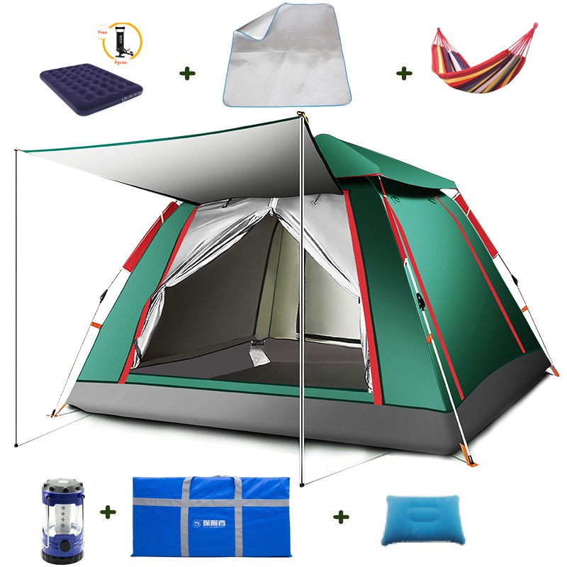 camping-set-เต๊นท์-เดินป่า-สุดคุ้ม-พร้อมอุปกรณ์-6-ชิ้น