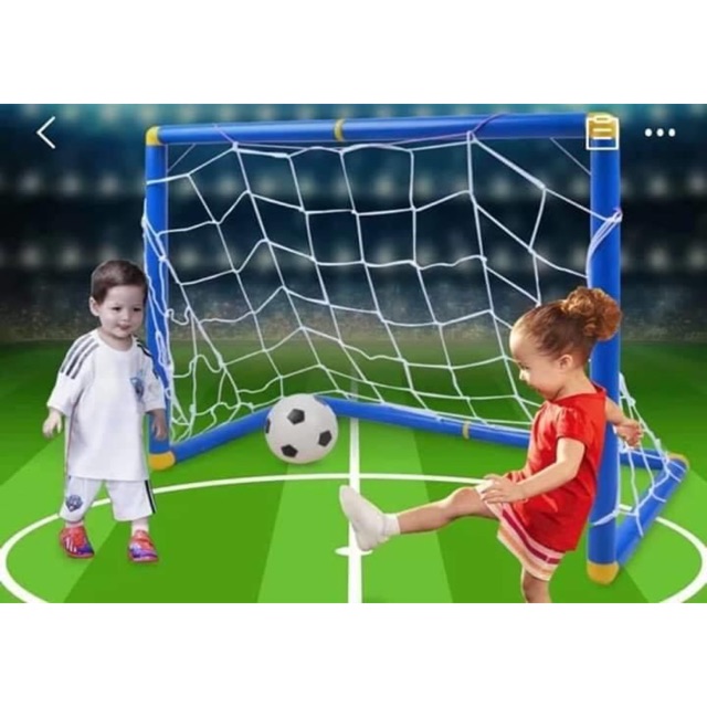 ภาพหน้าปกสินค้าโกลฟุตบอล โกฟุตบอล โกลด์ โกล ของเล่นเด็ก ลูกบอล ฟุตบอล