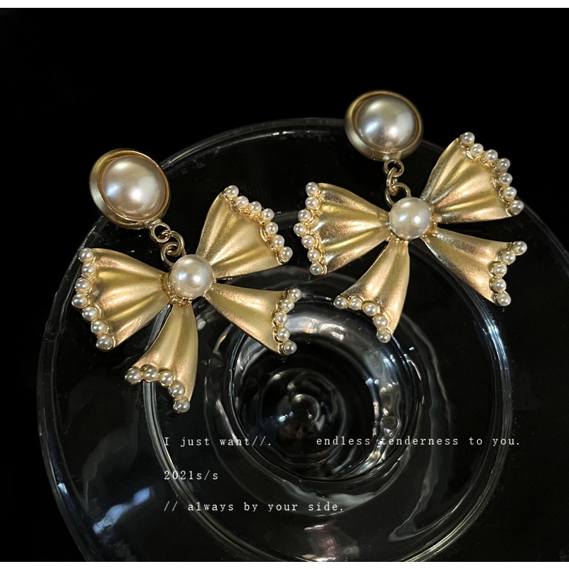 925-silver-needle-bow-earrings-korean-simple-and-versatile-design-pearl-ear-studs-wind-earrings-temperament-for-girls-fo