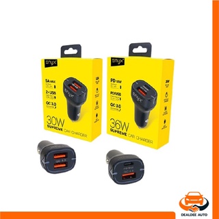 ที่ชาร์จในรถ 30W,36W ENYX SUPREME CAR CHARGER USB-C PD 18W + USB QC 3.0