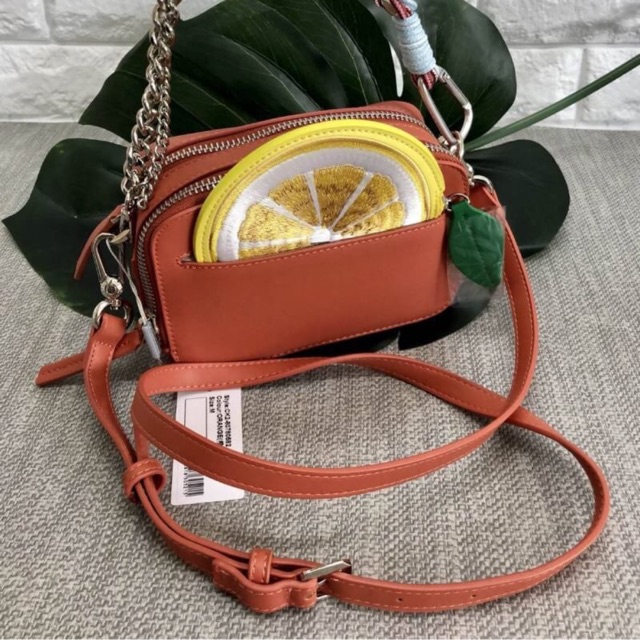 CHARLES KEITH LEMON POUCH