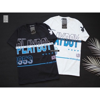 พร้อมส่ง ❤️‍🔥 เสื้อยืดเพย์บอย playboy งานสกรีน ผ้าคอตตอล100%