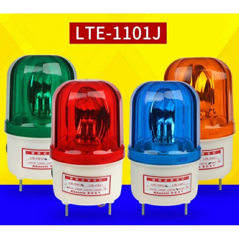 ถูกสุด-ไฟไซเรน-ไฟฉุกเฉิน-มีไฟ-มีเสียง-lte-1101j-12v-24v-220vพร้อมส่งออกบิลได้