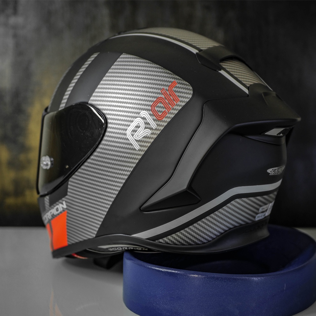 scorpion-helmetหมวกกันน็อค-รุ่น-exo-r1-air-ลาย-corpus-matt-black-silver-red