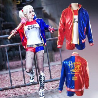 ภาพหน้าปกสินค้าcp173.3 เสื้อแจ๊กเก็ต งานปัก Harley Quinn แห่งทีม Suicide Squad แฟนJokerชุดฮาร์ลีย์ ควินน์ ชุดฮารีย์ ชุดฮารีย์ควินน์ ซึ่งคุณอาจชอบสินค้านี้