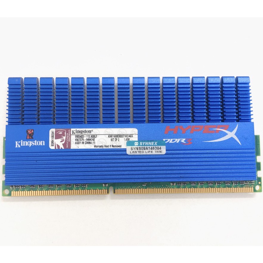 KINGSTON KHX1600C8D3T1K2/4Gx แรมสำหรับคอมพิวเตอร์ PC (แรมมือสองใช้งาน ...