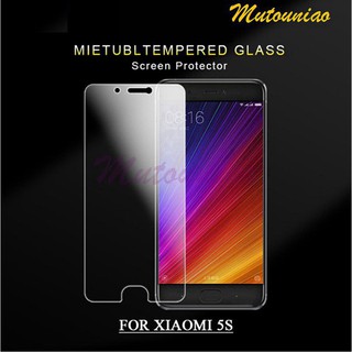 กระจกนิรภัยกันรอยหน้าจอ 2 ชิ้นสําหรับ Xiaomi Mi 5s # 111