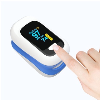 พร้อมส่ง เครื่องวัดออกซิเจนปลายนิ้ว Oximeter วัดชีพจร วัดค่า และวัดชีพจรปลายนิ้ว Fingertip pulse oximeter