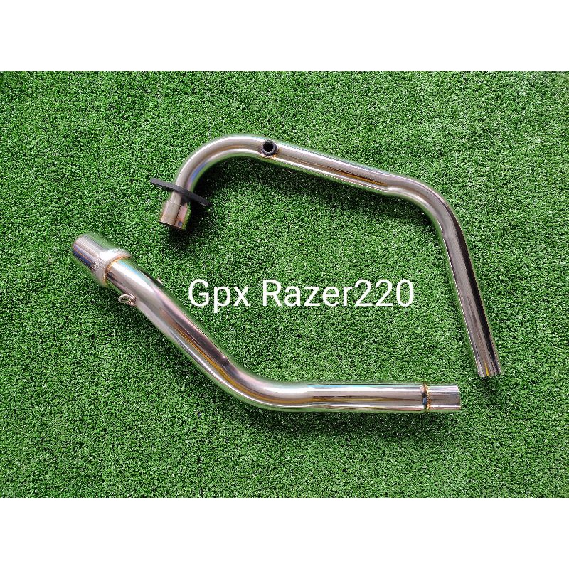 คอท่อ-gpx-razer-เรเซอร์-220cc-สแตนเลสแท้