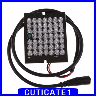 ( Cuticate 1 ) บอร์ดไฟอินฟราเรด 48 Ir Led สําหรับกล้องวงจรปิด Cctv 940 Nm Night Vision