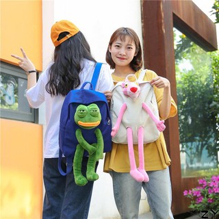 ภาพหน้าปกสินค้า🔥【ZY】ร้ากบสีชมพูเสือดาวซนกระเจี๊ยบผ้าใบถุงนักเรียนกระเป๋าสาวน่ารักญี่ปุ่นและเกาหลีใต้ ที่เกี่ยวข้อง