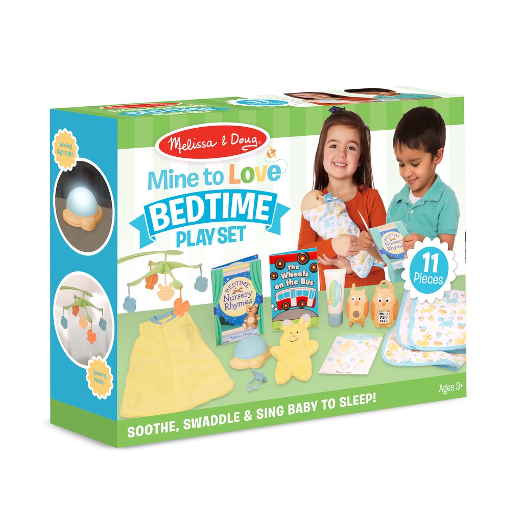 Melissa & Doug รุ่น 31709 Baby Bedtime Play Set Shopee Thailand