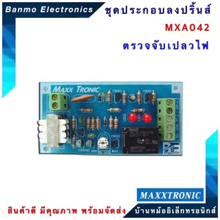 MAXXTRONIC MXA042-ตรวจจับเปลวไฟ แบบลงปริ้นแล้ว MXA042