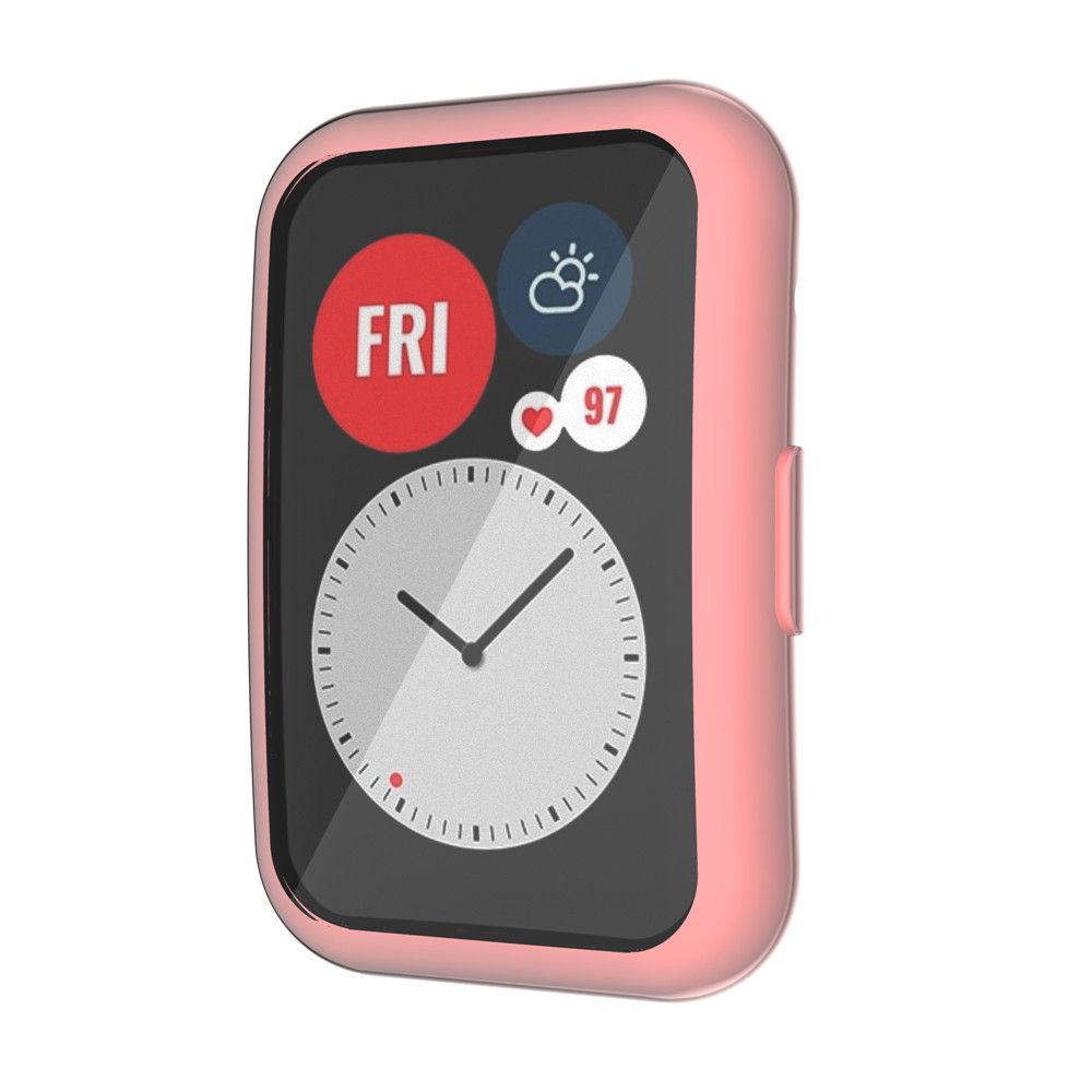 ภาพสินค้าเคส Huawei Band 7 6 เคสใส TPU นิ่มคลุมหน้าจอ สำหรับ Huawei Watch Fit New นาฬิกาสมาร์ท Smart Watch Case จากร้าน jansin.th บน Shopee ภาพที่ 8