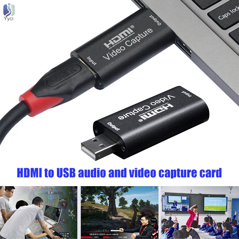 gc0075-แพ๊ค2ชิ้น-24k-hdmi-graphics-vdo-capture-card-hdmi-to-usb-3-0-กล่องบันทึกวิดีโอดิจิตอล-60fps-มินิวิดีโอการ์ดบันทึ