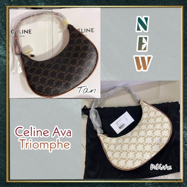 เชคสต็อกกับร้านก่อนซื้อ-แท้-new-celine-ava-bag-อุปกรณ์-ถุงผ้า-การ์ด