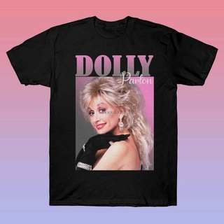 เสื้อยืดโอเวอร์ไซส์เสื้อยืด ทรงหลวม พิมพ์ลาย Dolly Parton Country Music สไตล์วินเทจ เหมาะกับของขวัญฮาโลวีนS-3XL
