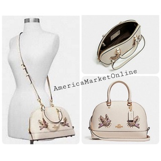 กระเป๋าหนัง COACH/ MINI SIERRA SATCHEL WITH BIRD (COACH F22254)