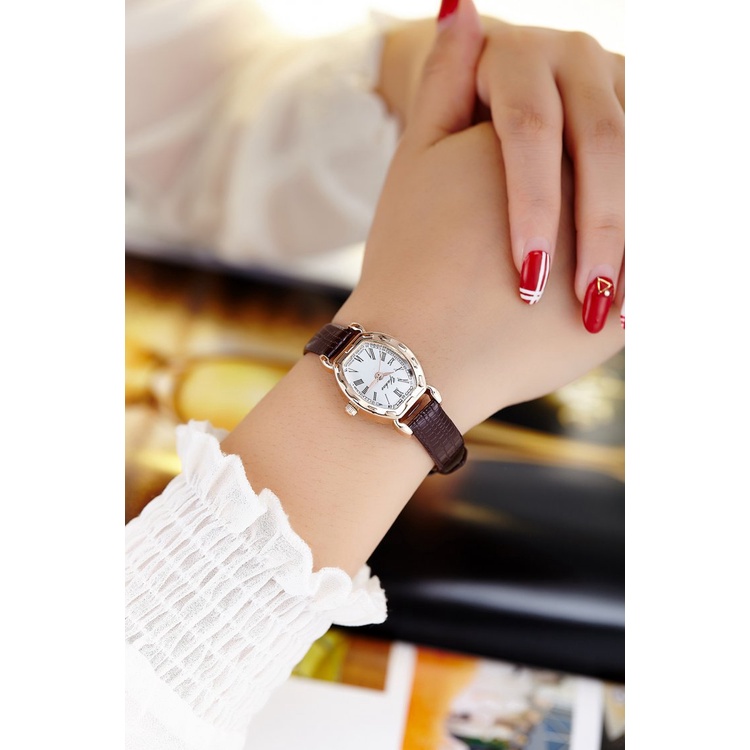 ภาพสินค้าAMELIA AW168 นาฬิกาข้อมือผู้หญิง นาฬิกา วินเทจ นาฬิกาผู้ชาย นาฬิกาข้อมือ นาฬิกาแฟชั่น Watch นาฬิกาสายหนัง พร้อมส่ง จากร้าน amelia_sp บน Shopee ภาพที่ 2