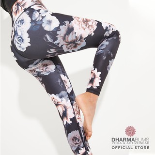 Dharma Bums Night Mist Recycled High Waist Legging Full Length กางเกงเลกกิ้งออกกำลังกาย ดาร์มา บัมส์