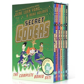ชุดนิทานภาษาอังกฤษ Secret Coders 6 เล่ม
