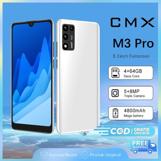 ภาพหน้าปกสินค้าสมาร์ทโฟน CMX M3 pro 4GB + 64GB โทรศัพท์มือถือของแท้ราคาถูกโทรศัพท์มือถือ 5G โทรศัพท์มือถือ COD ซึ่งคุณอาจชอบราคาและรีวิวของสินค้านี้