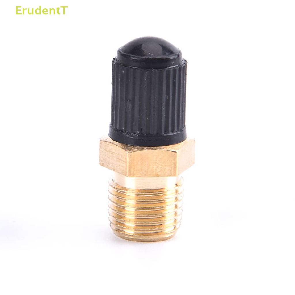 erudentt-วาล์วเติมอากาศ-นิกเกิล-ชุบทองเหลือง-1-4-นิ้ว-npt-ใหม่