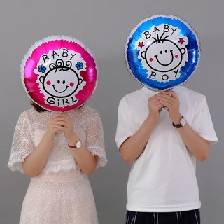 ลูกโป่งBaby Boy&amp;Girl ขนาด 18นิ้ว