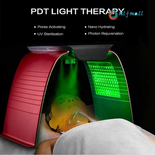 Portable 7 Colors PDT Led Light Therapy Acne Therapy Machine With Cold Hot Spray Face Steaming BJLZ