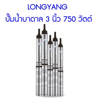 **ส่งฟรี**  LONGYANG ปั๊มน้ำบาดาล 3 นิ้ว 750 วัตต์