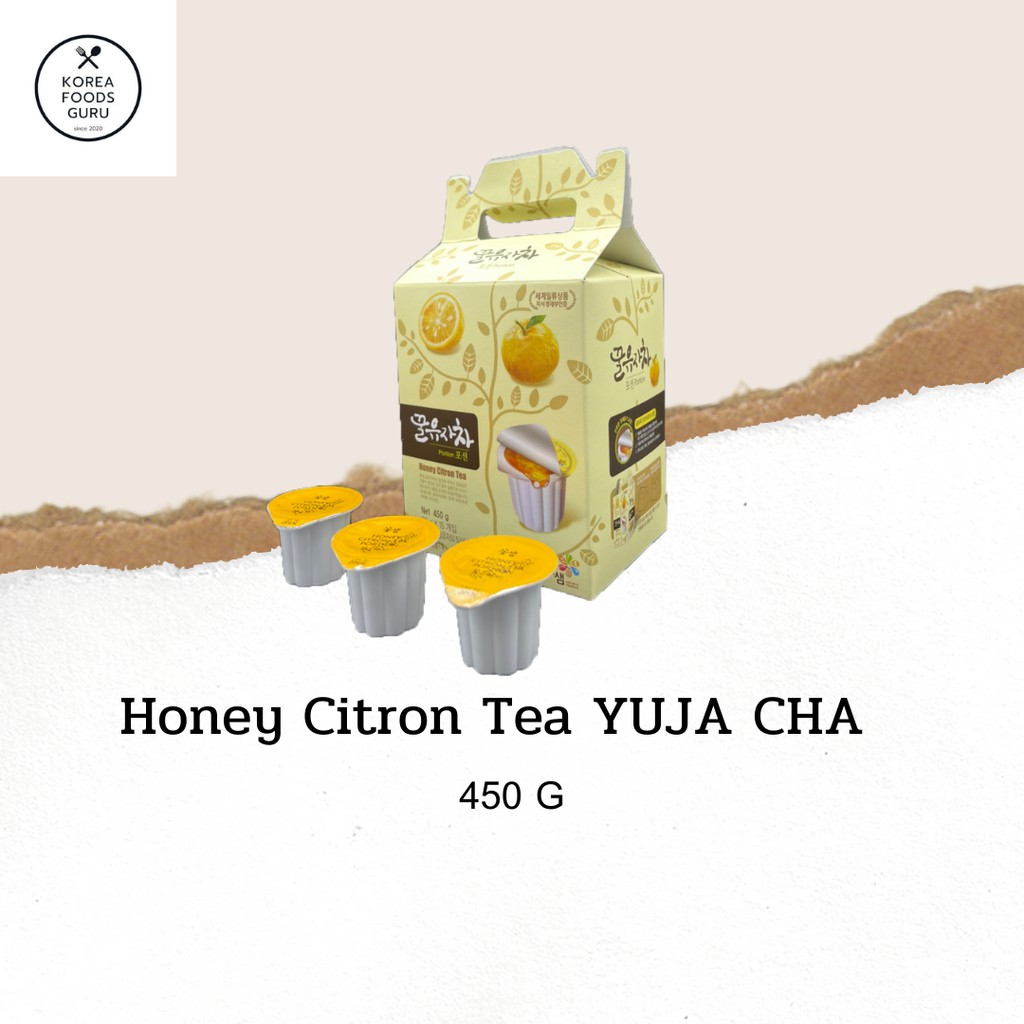 Honey Citron Tea YUJA CHA ชาส้มเกาหลีผสมน้ำผึ้ง (ยูจาชา) 450 กรัม ...