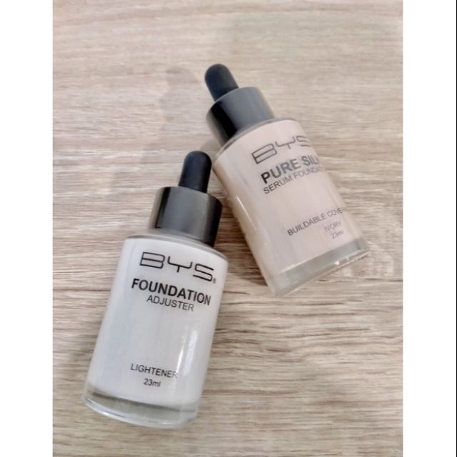 bys pure silk serum foundation