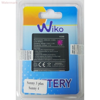 แบตเตอรี่ Wiko Sunny 3 Plus/Sunny 4/K200 รับประกัน 3 เดือน แบต Wiko Sunny 3 Plus/Sunny 4/K200