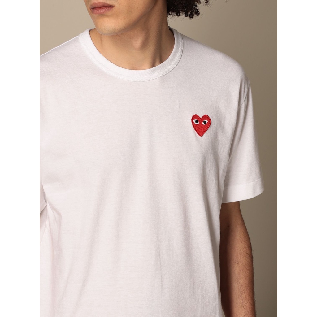 Comme Des Garcons Play T Shirt 100 Shopee Thailand