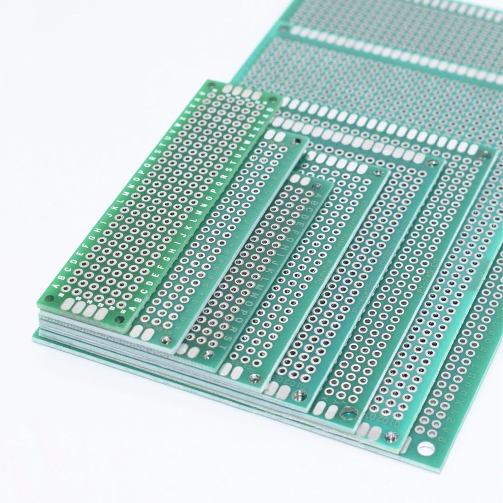 แผ่นปรินท์-2-หน้า-ขนาด-2x8-9x15-cm-อเนกประสงค์-อย่างดี-สีเขียว-green-pcb-double-sided