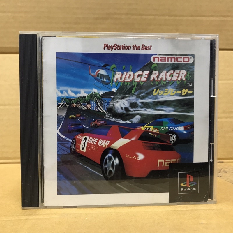 แผ่นแท้ [PS1] Ridge Racer (Japan) (SLPS-00001 | 91001) | Shopee Thailand