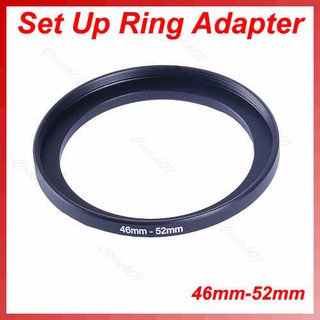 สินค้า SUPB☀NEW Metal 46mm-52mm Step Up Lens Filter Ring 46-52 mm 46 to 52