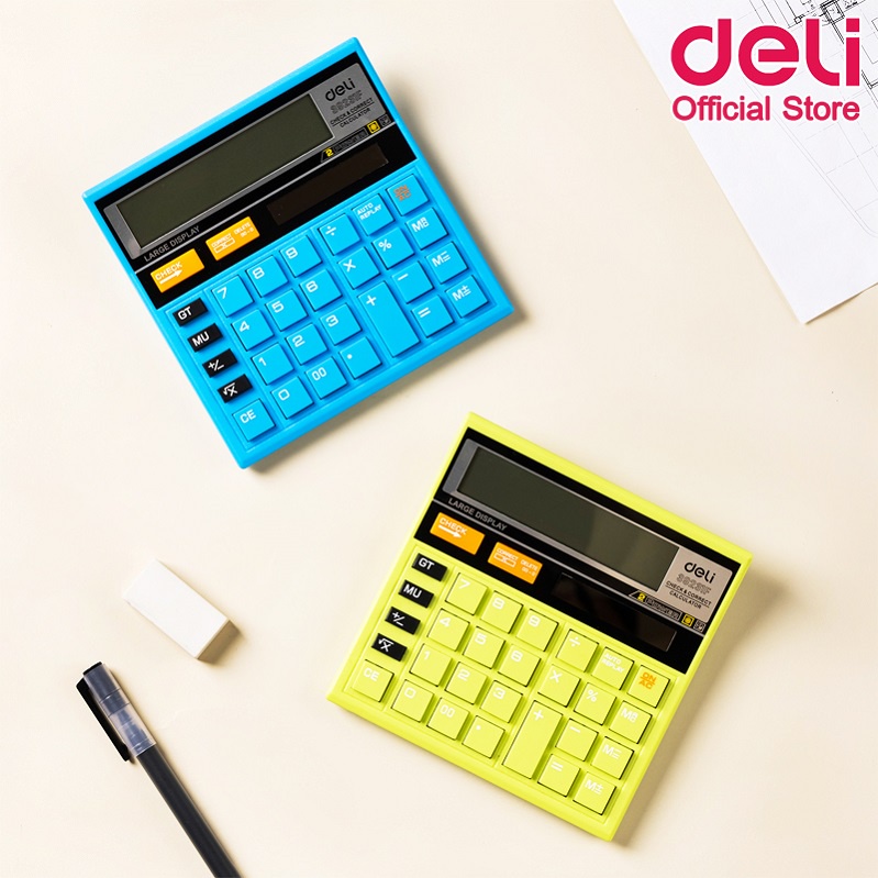 deli-39231f-calculator-เครื่องคิดเลขแบบตั้งโต๊ะ-12-หลัก-รับประกัน-5-ปี-เครื่องคิดเลขตั้งโต๊ะ-อุปกรณ์สำนักงาน-เครื่องคิดเลข