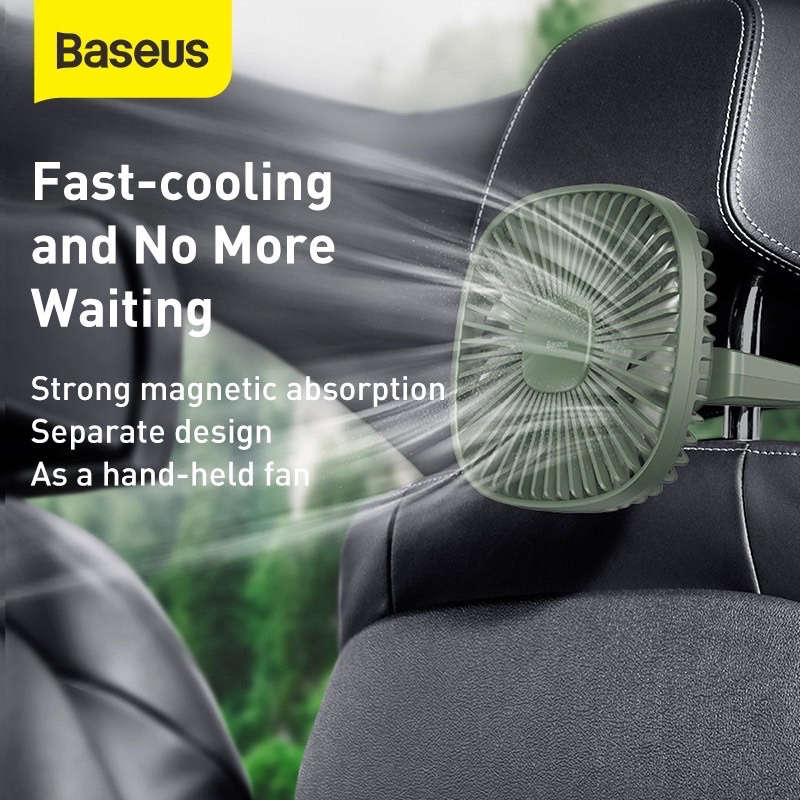 ร้านค้ามาเลเซีย] R Clearance Loose Pack Baseus 360'rotation Cooling Fan