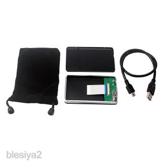 ภาพหน้าปกสินค้า[BLESIYA2] External Hard Drive Caddy 1.8\" USB 2.0 to CE ZIF Case HDD Enclosure for PC ที่เกี่ยวข้อง