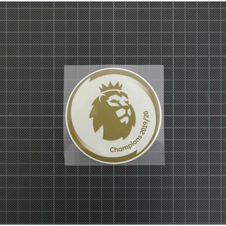 อาร์ม ทรานเฟอร์ ฟิล์ม Premier League Gold Champions Patch/Badge 2019-2020 Liverpool