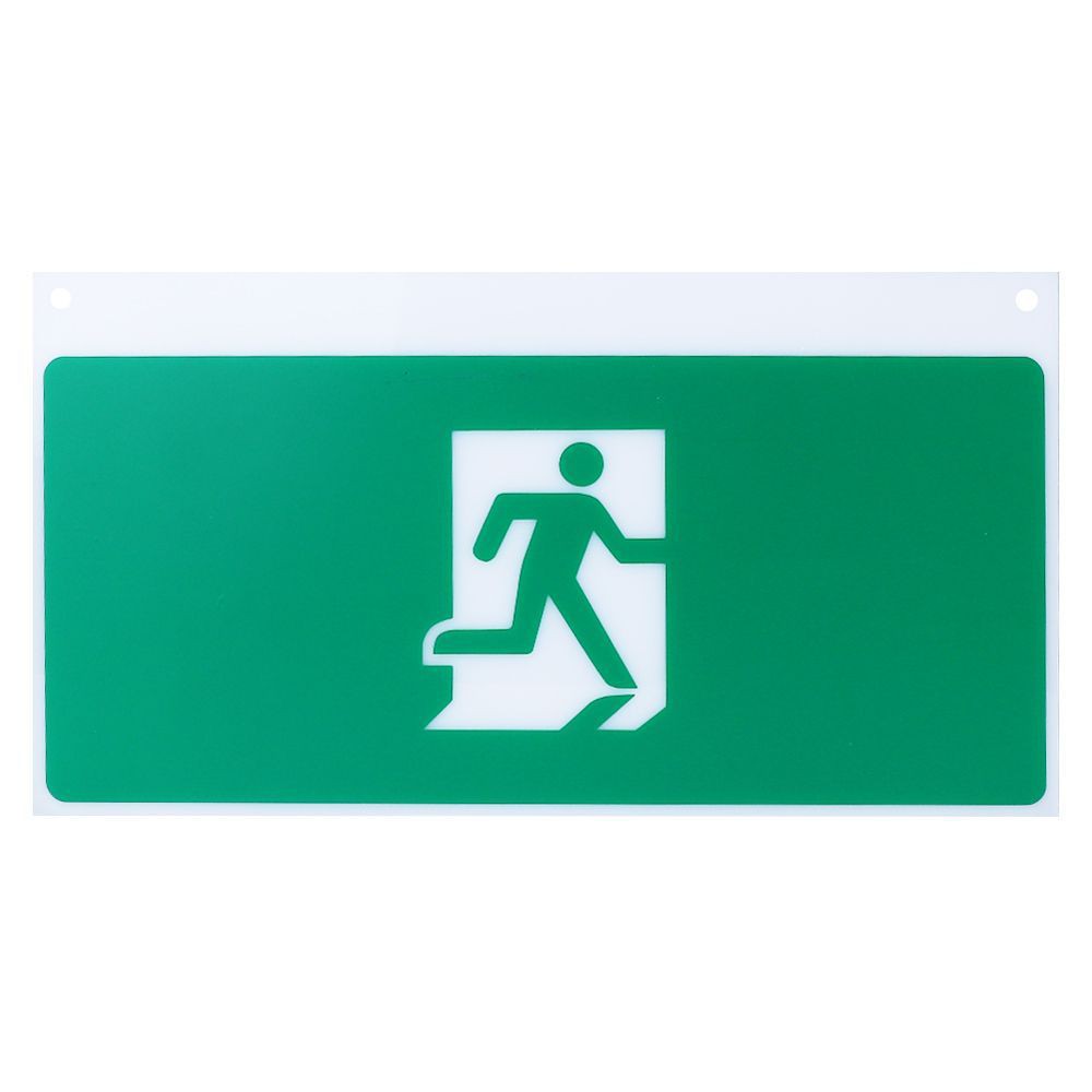 emergency-exit-sign-delight-gla1-person-exit-through-doorway-right-direction-แผ่นป้ายทางออกฉุกเฉิน-delight-gla1-ป้าย-คนข
