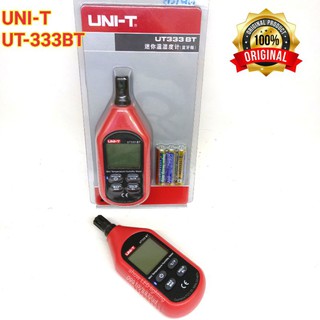 UNI-T UT333BT Mini Temperature Humidity Meter ส่งบลูทูธข้อมูลผ่าน app เครื่องวัดอุณหภูมิและความชื้น ในร่มและกลางแจ้ง