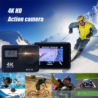 ภาพขนาดย่อของภาพหน้าปกสินค้าMO กล้องแอคชั่นแคมเมรา 2.4G รีโมทคอนโทรล กล้องติดหมวกกันน็อคกันน้ำ Pro Sports DV จากร้าน moccishop8 บน Shopee ภาพที่ 2